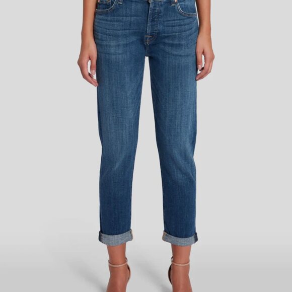 7 For All Mankind Josefina Jean | Broken Twill Vanity | Size 29 - Picture 3 of 4